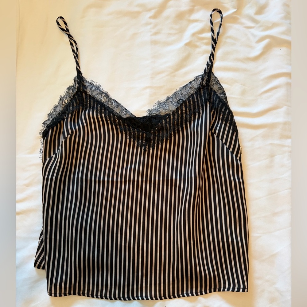 Lace Trim Tank